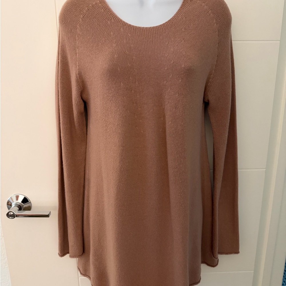 Mauve Cashmere Blend Tunic